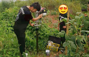 犀牛土壤鉆機(jī)演示回顧